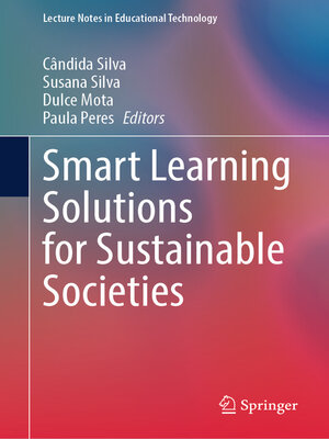 cover image of Smart Learning Solutions for Sustainable Societies